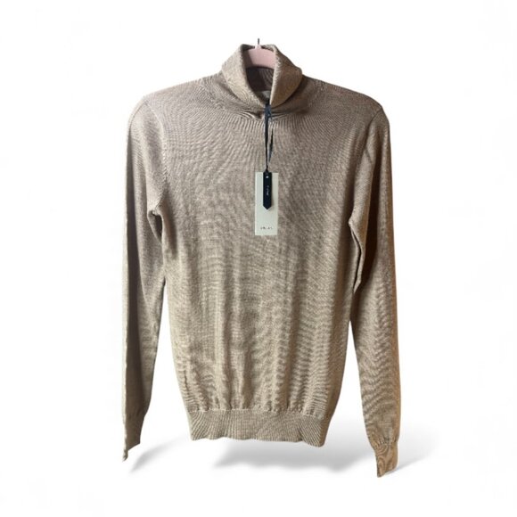 Suistudio Hunter Camel Cozy Wool Turtleneck Sweater Small - Picture 6 of 6